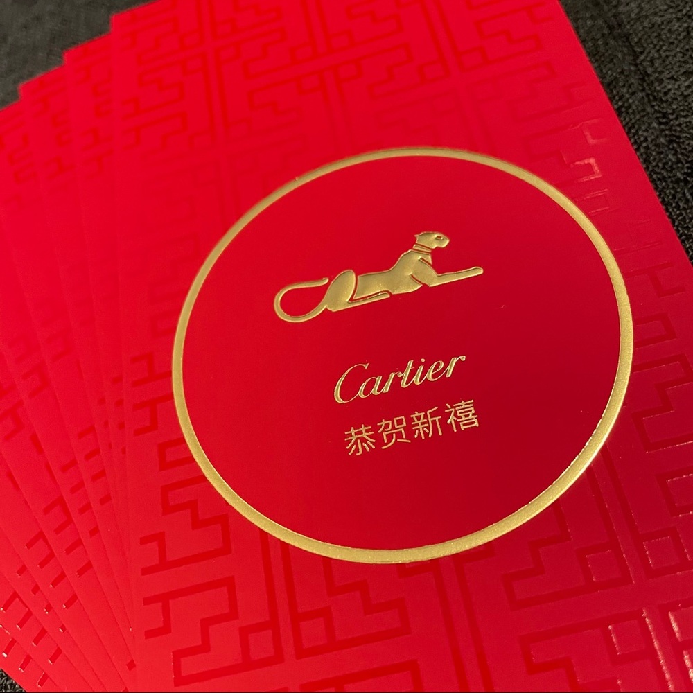 Authentic Cartier Red Envelopes - image 5